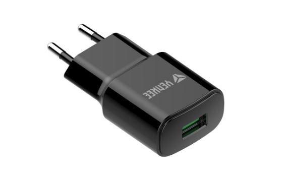 Yenkee YAC 2023BK USB QC3.0