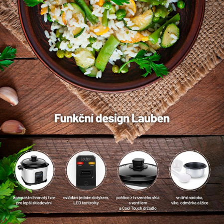Lauben Rice Cooker 1000WB