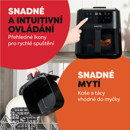 Instant Pot Vortex Compact Black 5,0l