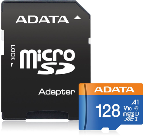 ADATA microSDXC 128 GB UHS-I U1 AUSDX128GUICL10A1-RA1