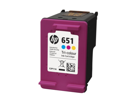 HP 651 tříbarevná (C2P11AE)