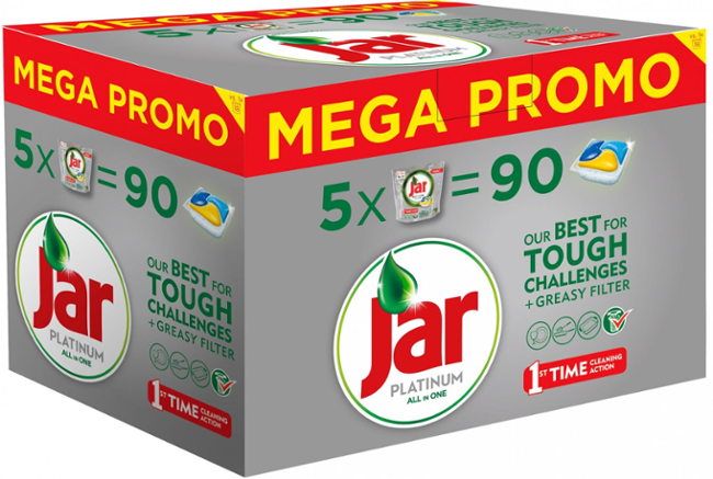 Jar kapsle Platinum Yellow Box 90 ks