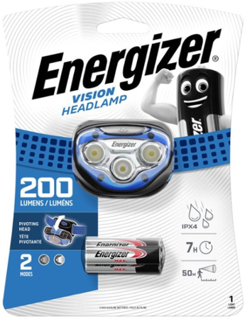 Energizer Headlight Vision 200lm