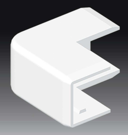 Kryt roh vnější LHD 20X20 8626 HB bílá