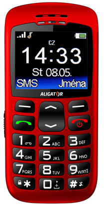 Aligator A670 Senior Red