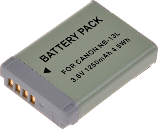 T6 Power Canon NB-13L, 1010mAh, 3,6Wh