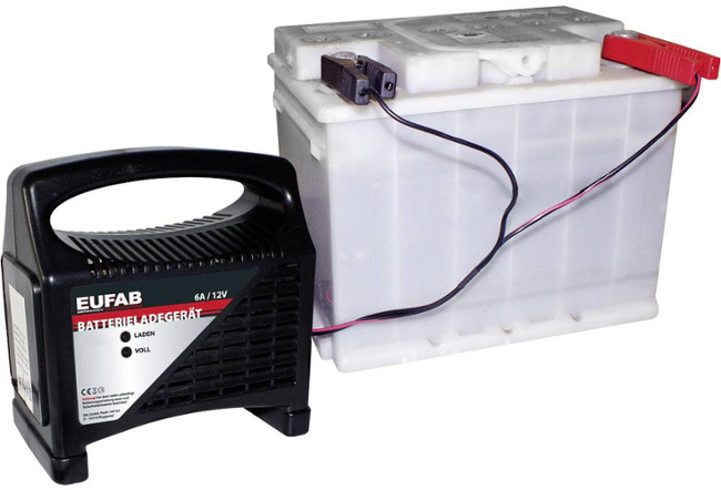 Automatická nabíječka autobaterií Eufab, 16542, 3,5 A, 12 V