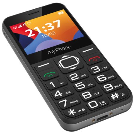 myPhone Halo 3 Senior černý