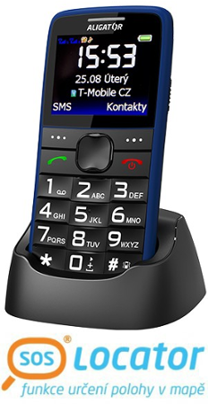 Aligator A675 Senior modrý