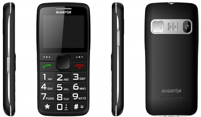 Aligator A675 Senior černý