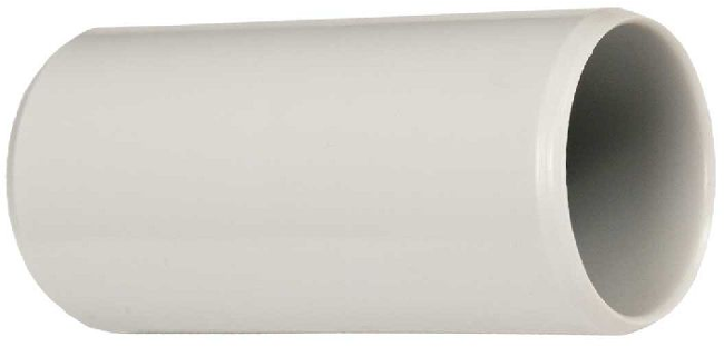 Kopos spojka tuhých trubek 0240 KB světle šedá