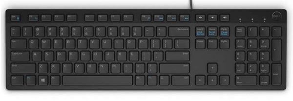 Dell KB216/Drátová USB/GER layout/Černá