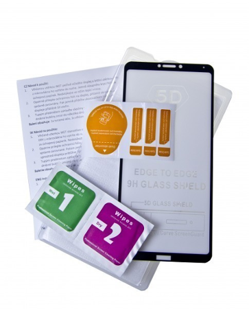 Aligator Print tvrzené sklo Xiaomi Redmi Note 9, černá