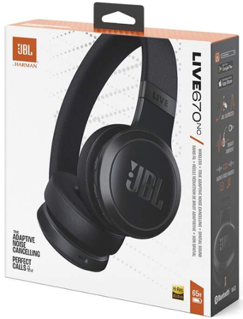 JBL Live 670NC Black