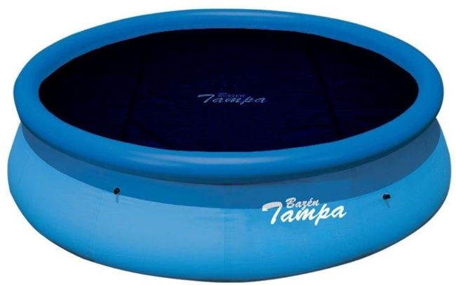 Marimex 10400297 Solární plachta na bazén Tampa 3,66 m černá