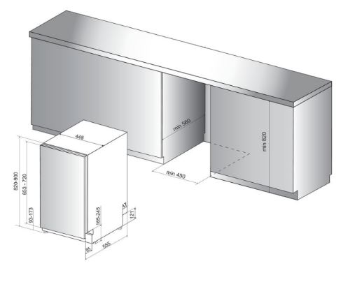 Whirlpool WSIC 3M27 C
