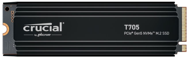 Crucial T705/1TB/SSD/M.2 NVMe/Černá/Heatsink/5R