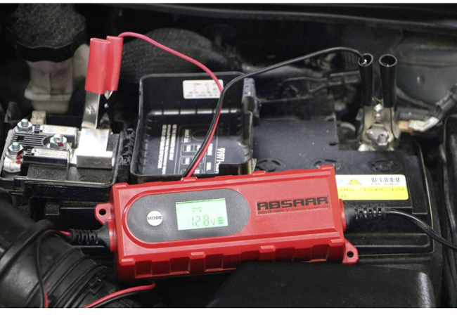 Nabíječka autobaterie Absaar 158005, 12 V, 6 V, 2 A, 4 A