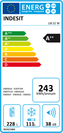 Indesit LI8 S2 W