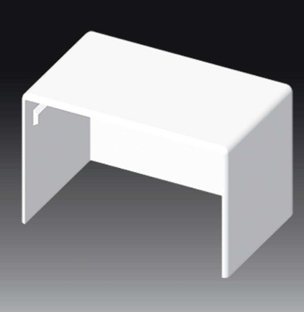 Kopos 8651 HB kryt koncový k liště LH 60x40