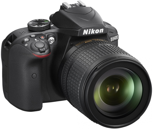 Nikon D3400 černý + 18-105mm VR
