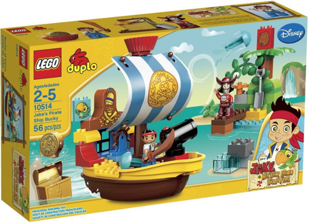 LEGO Duplo 10514 Pirát Jake, Jakeova pirátská loď Bucky