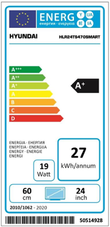 Hyundai HLR 24TS470 SMART černá