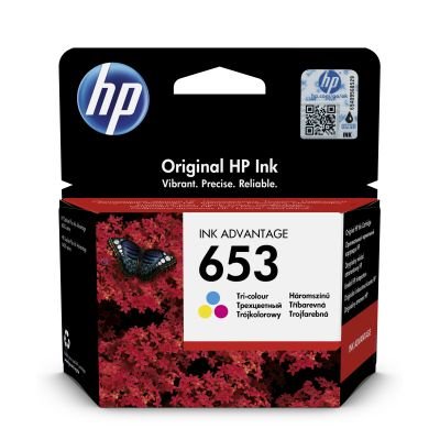 HP 653 tříbarevná 3YM74AE - originální
