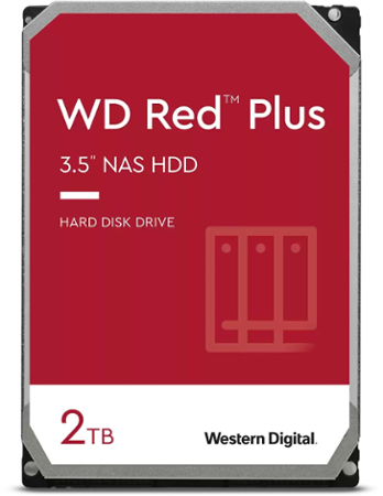 WD Red Plus/2TB/HDD/3.5