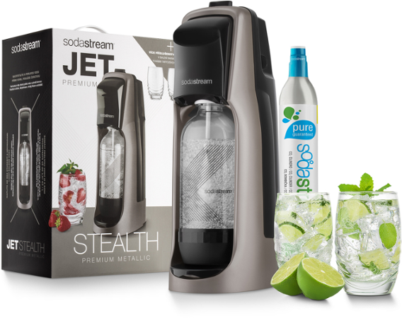 SodaStream Jet Premium titan