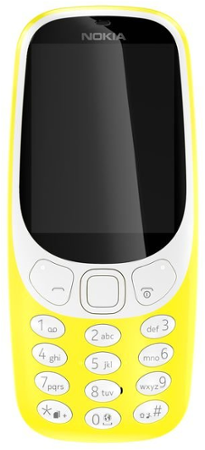 Nokia 3310 2017 Dual SIM Yellow