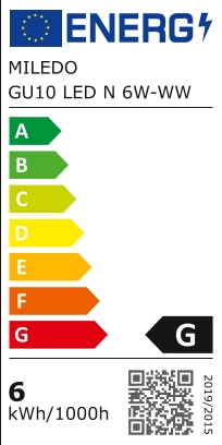 Kanlux 30190 MIO LED6W GU10-WW světelný zdroj LED MILEDO