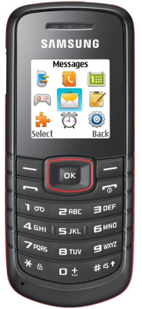 Samsung GT E1200 Black Red