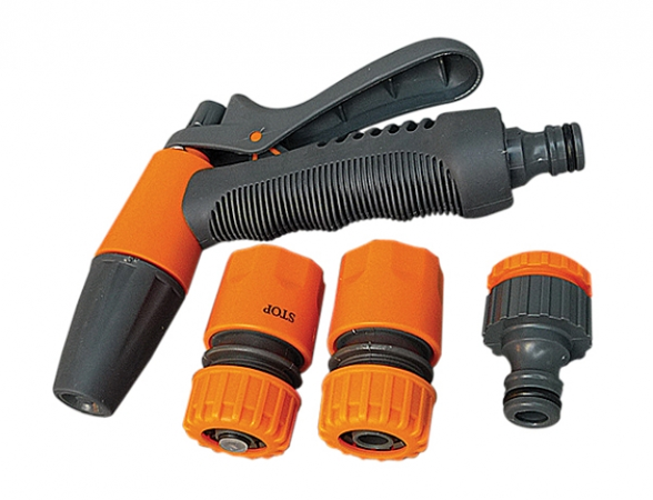 Sada pistole na hadici a spojek 4ks