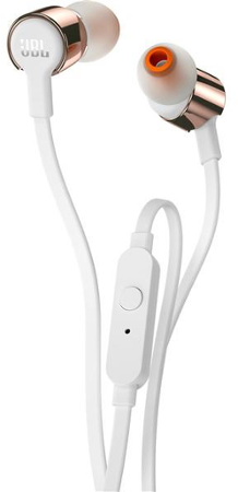 JBL T210 růžová/zlatá