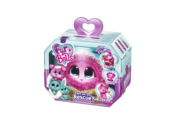 TM Toys Fur Balls Touláček aqua růžový