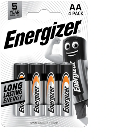 Energizer Baterie Alkaline AA 4ks EE003