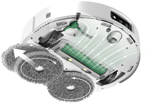 iRobot Roomba Plus 505 Combo + AutoWash dock White