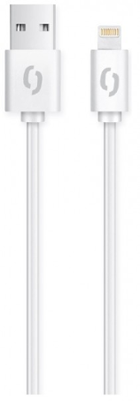 Aligator datový kabel 2A iPhone lightning 1m, bílý 