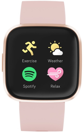 Fitbit Versa 2 (NFC) - Petal/Copper Rose