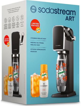 Sodastream ART Black MIRINDA Mpack