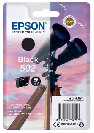 Epson 502 C13T02V14010 černá