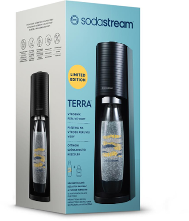 Sodastream TERRA Black Tonik Megapack