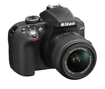NIKON D3300 + AF-P 18-55 VR BLACK 