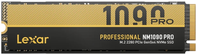 Lexar NM1090 PRO/2TB/SSD/M.2 NVMe/Zlatá/5R