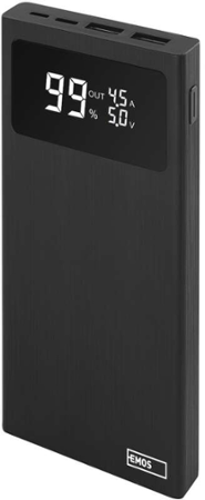 EMOS BetaQ 10, 10000 mAh, 22,5 W (B0531B) černá