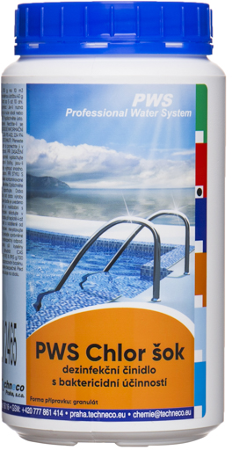 Chlor šok - organický granulát 1kg