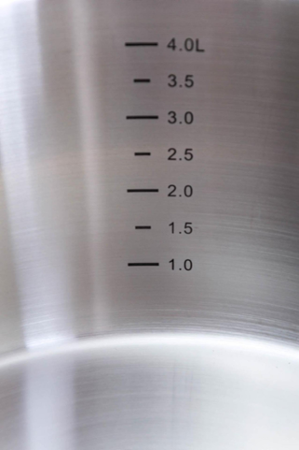 G21 Gourmet Magic s cedníkem, 4 díly, nerez