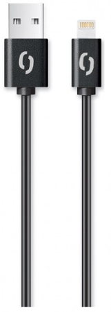 Aligator datový kabel 2A iPhone lightning 1m, černý