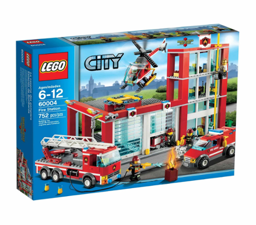 LEGO City 60004 Hasičská stanice